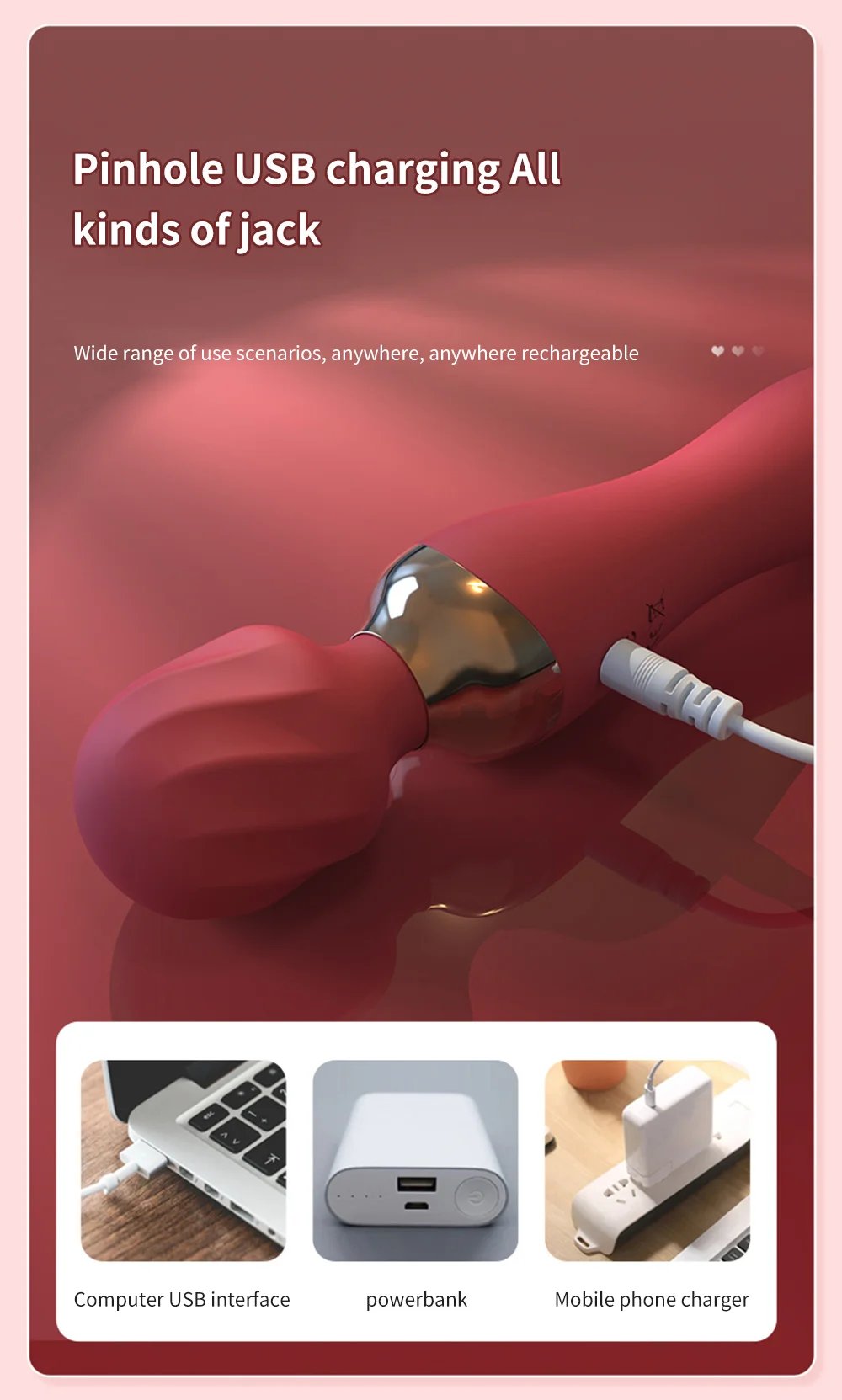 Powerful Vibrator Dildos Wand for Women 10 Modes Clitoris Stimulator G Spot Vagina Massager Female MasturbatorSex Toys Adults 18 Powerful Vibrator Dildos Wand for Women 10 Modes Clitoris Stimulator G Spot Vagina Massager Female MasturbatorSex Toys Adults 18