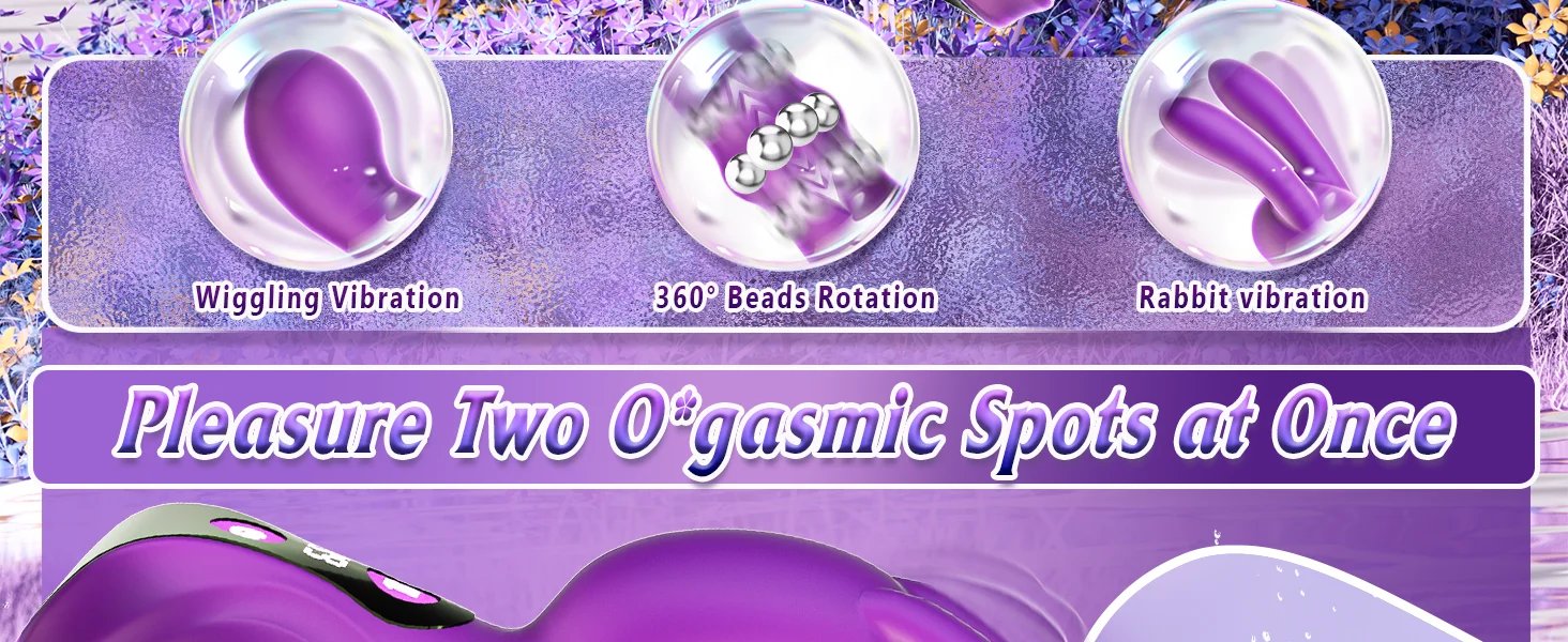 Vibrator Rotating Squeeze Dildo Adult Sex Toys 4IN1 G Spot Rabbit Vibrators Female Clitoral Stimulator with 10 Vibrating Vibrator Rotating Squeeze Dildo Adult Sex Toys 4IN1 G Spot Rabbit Vibrators Female Clitoral Stimulator with 10 Vibrating