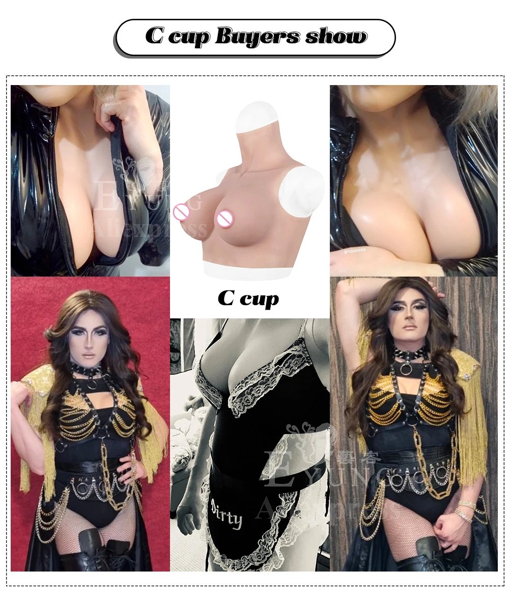 Eyung Realistic Silicone Fake Breast Forms Boobs for Crossdresser Shemale Transgenders Transvestite Mamario De Silicona Breasts Eyung Realistic Silicone Fake Breast Forms Boobs for Crossdresser Shemale Transgenders Transvestite Mamario De Silicona Breasts