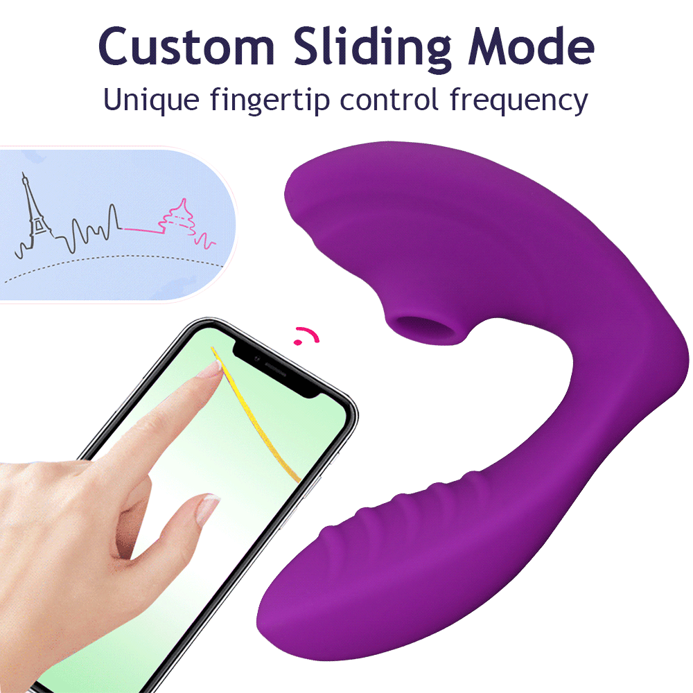 APP Controlled Vagina Sucking Vibrator 10 Speeds Vibrating Sucker Oral Sex Suction Clitoris Stimulator Erotic Sex Toys for Wome