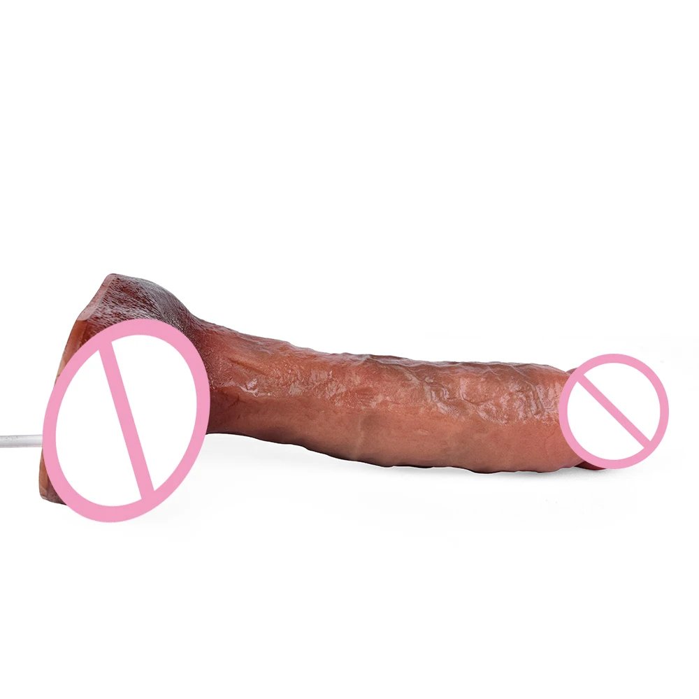 FAAK Lifelike Squirting Penis Silicone Ejaculation Large Realistic Dildo With Sucker Skin Touch Anal Sex Toys For Women FAAK Lifelike Squirting Penis Silicone Ejaculation Large Realistic Dildo With Sucker Skin Touch Anal Sex Toys For Women