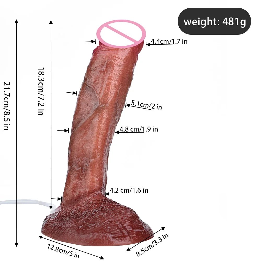 FAAK Lifelike Squirting Penis Silicone Ejaculation Large Realistic Dildo With Sucker Skin Touch Anal Sex Toys For Women FAAK Lifelike Squirting Penis Silicone Ejaculation Large Realistic Dildo With Sucker Skin Touch Anal Sex Toys For Women