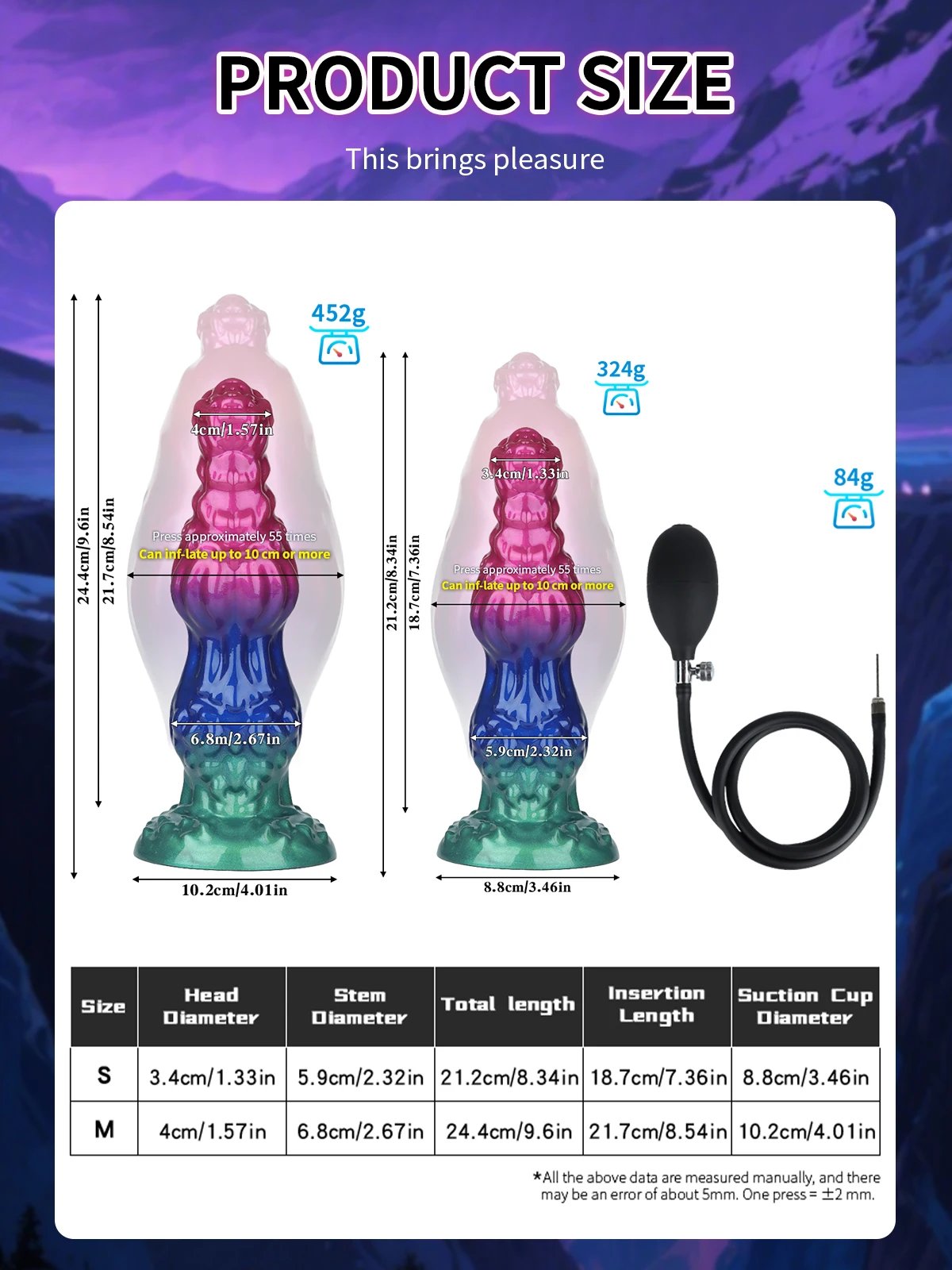 Dog Knot anal Dildos inflatable Buttplug max 11cm huge anal dilation plug sex toys for women men BDSM G-Spot Prostate Massage