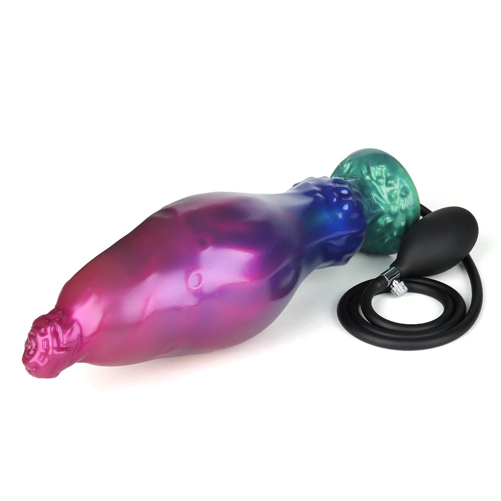 Dog Knot anal Dildos inflatable Buttplug max 11cm huge anal dilation plug sex toys for women men BDSM G-Spot Prostate Massage