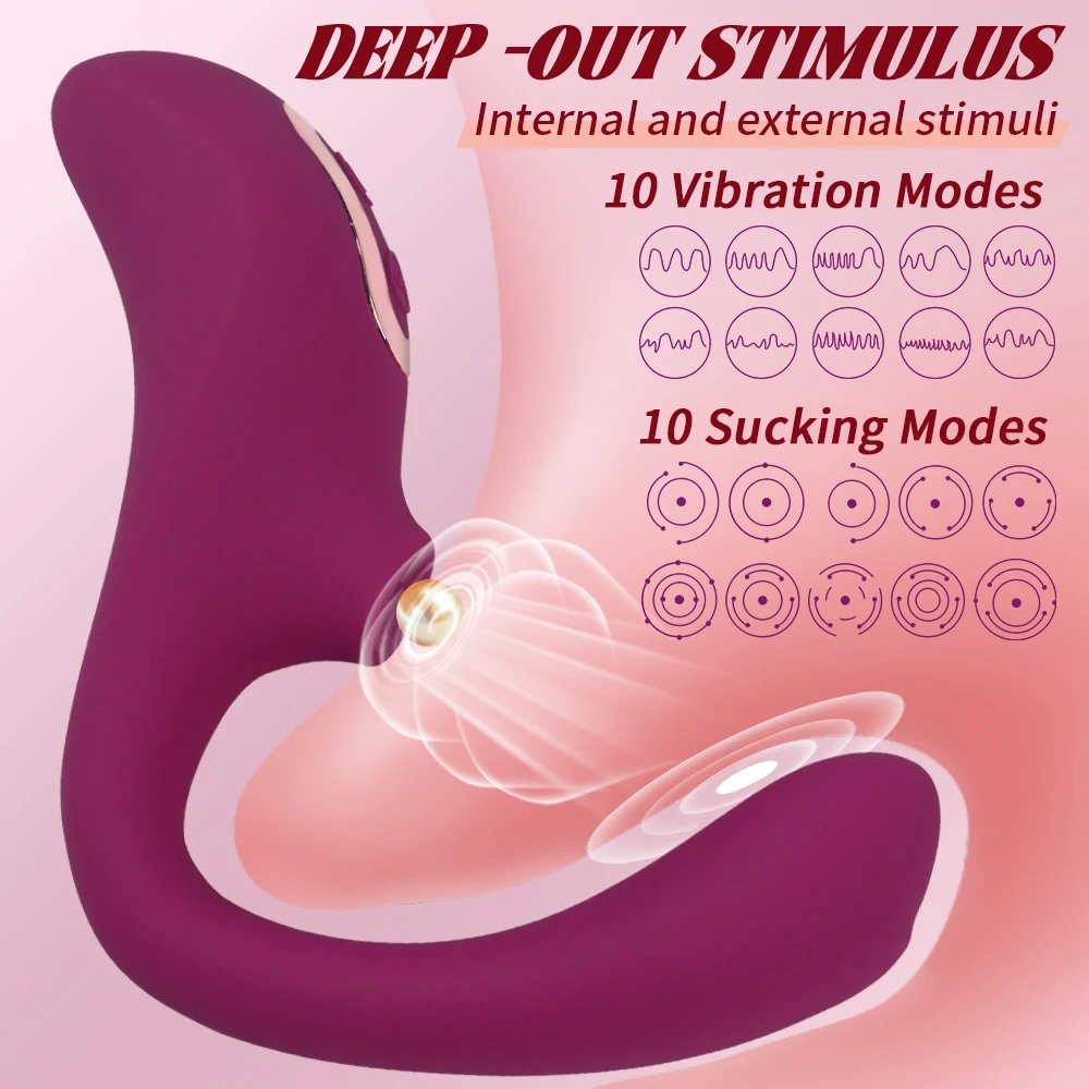 Clit Sucker Vibrator for Women Sucking G-Spot Stimulator Vagina Vibrator Female Masturbator Adult Goods Sex Toy for Women 18+ Clit Sucker Vibrator for Women Sucking G-Spot Stimulator Vagina Vibrator Female Masturbator Adult Goods Sex Toy for Women 18+