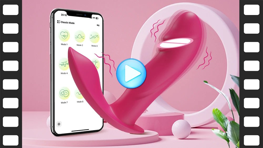 APP Control Wearable Dildo Vibrator for Women Clitoris Stimulator G-Spot Massager Female Anal Butt Plug Vibrating Adult Sex Toys