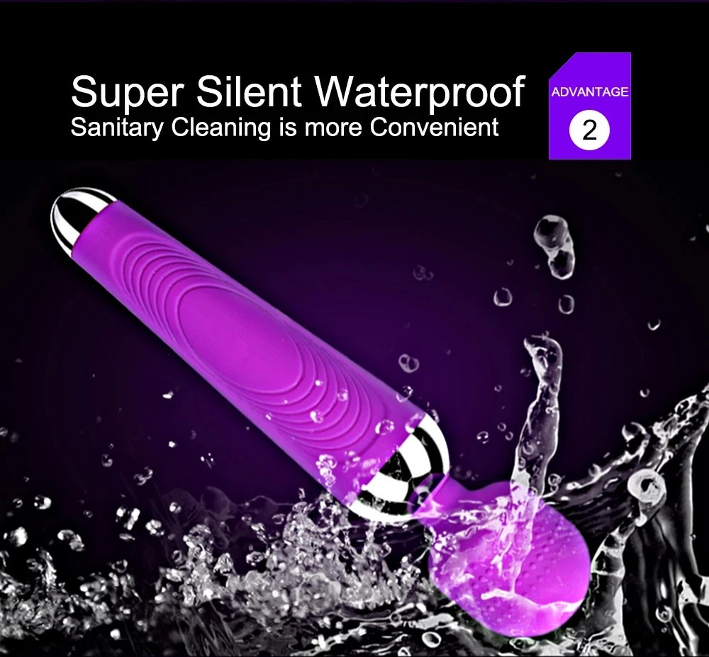 Powerful Dildo Vibrator AV Magic Wand G-Spot Massager Sex Toys For Women Couples Clitoris Stimulate Goods for Adults USB Charge Powerful Dildo Vibrator AV Magic Wand G-Spot Massager Sex Toys For Women Couples Clitoris Stimulate Goods for Adults USB Charge