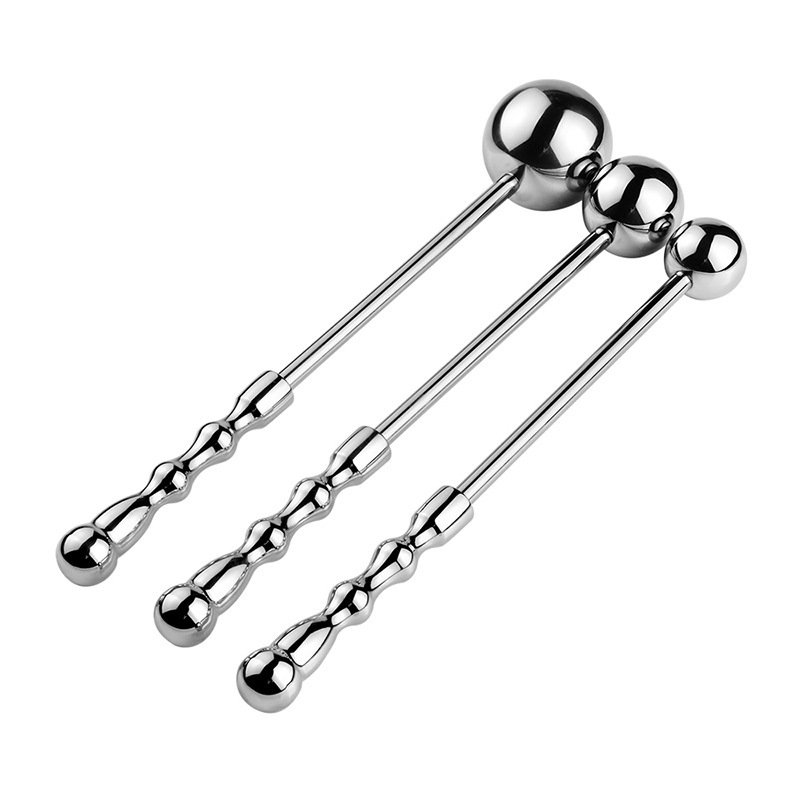 3Sizes Male Stainless Steel Anal Plug Butt Beads G Spot Wand Male Prostate Massage Stick Double Dildo Vagina Sex Toy Anal Dildo 3Sizes Male Stainless Steel Anal Plug Butt Beads G Spot Wand Male Prostate Massage Stick Double Dildo Vagina Sex Toy Anal Dildo