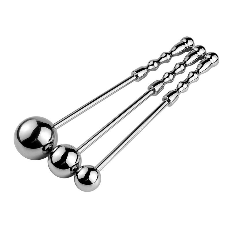 3Sizes Male Stainless Steel Anal Plug Butt Beads G Spot Wand Male Prostate Massage Stick Double Dildo Vagina Sex Toy Anal Dildo 3Sizes Male Stainless Steel Anal Plug Butt Beads G Spot Wand Male Prostate Massage Stick Double Dildo Vagina Sex Toy Anal Dildo