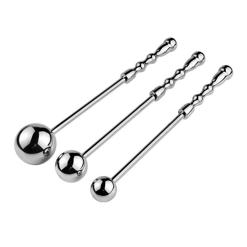 3Sizes Male Stainless Steel Anal Plug Butt Beads G Spot Wand Male Prostate Massage Stick Double Dildo Vagina Sex Toy Anal Dildo 3Sizes Male Stainless Steel Anal Plug Butt Beads G Spot Wand Male Prostate Massage Stick Double Dildo Vagina Sex Toy Anal Dildo