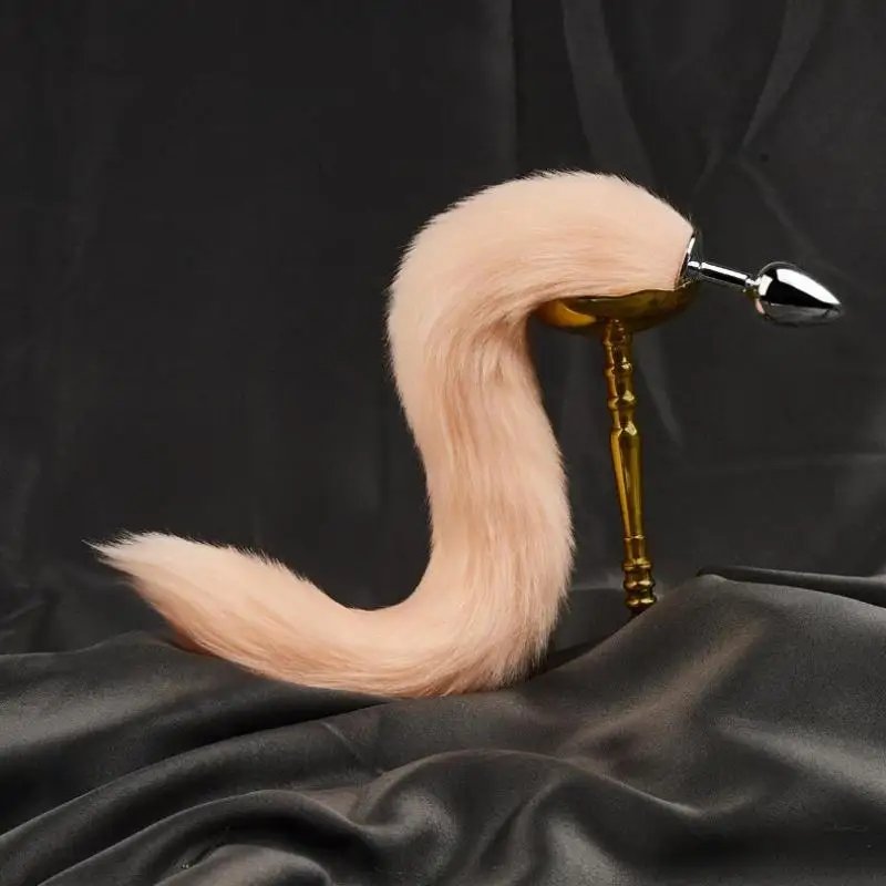 [YA]Sexy Aniaml Tail Butt Plug Metal Anal Plug Anal Toys For Women Cosplay Sex Games For Couples Sex Goods Toys For Adults 18+