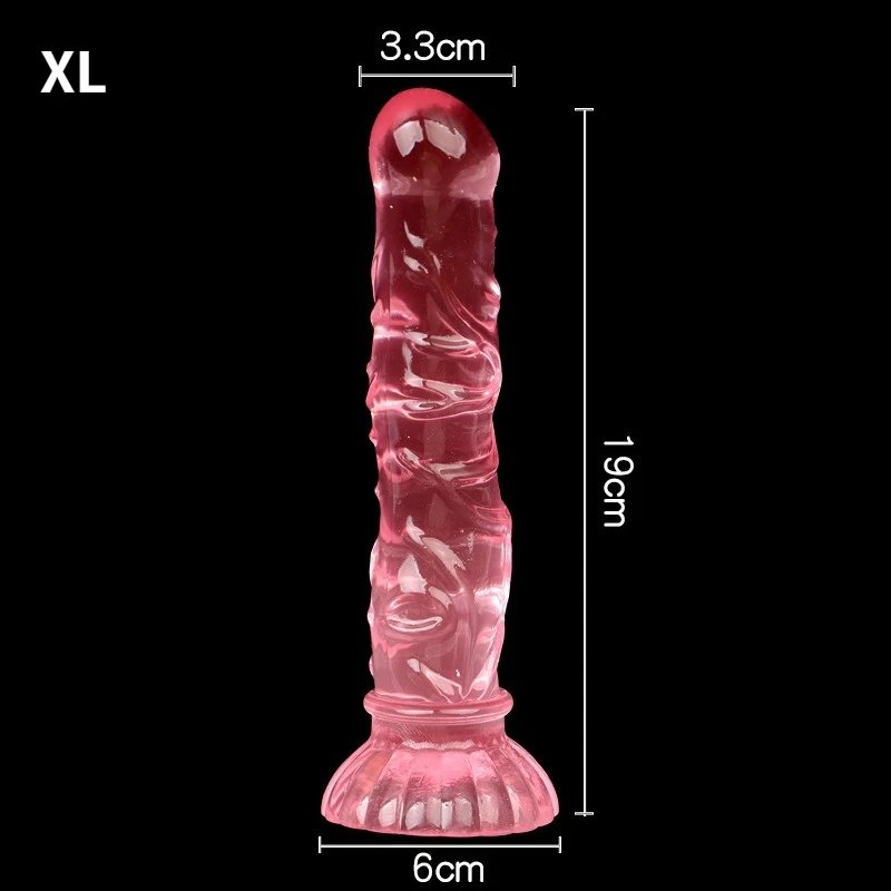 Sex Toys Textured Dildo Anal Plug Simulated Dildo Suction Cup Adult Male and Female Backyard Anal Dilator Sex Toys