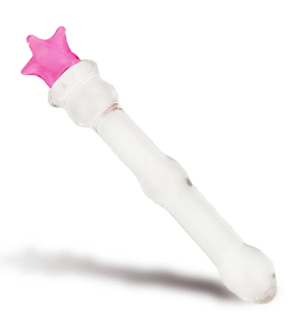 Moon/Star/Bear/Heart pyrex glass Anal butt plug crystal dildo Female  adults masturbation products Sex toys beads anus stopper
