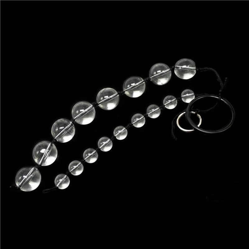 Moon/Star/Bear/Heart pyrex glass Anal butt plug crystal dildo Female  adults masturbation products Sex toys beads anus stopper
