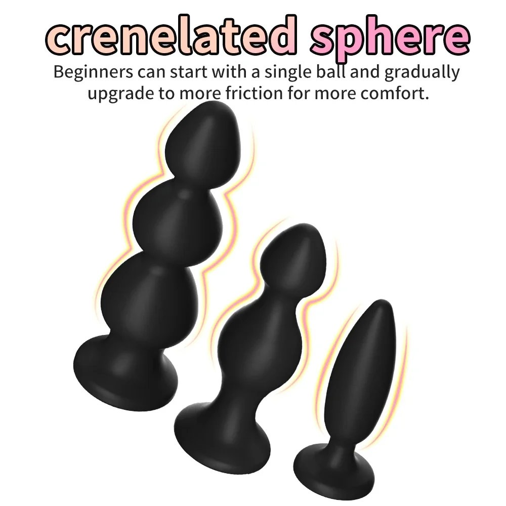 Diamond Bottom 3 Ball Anal Beads Sex Anal Plug Crystal Base Butt Plug Analplug But Plug Anal Trainer Toys Sex Toys For Woman 18+