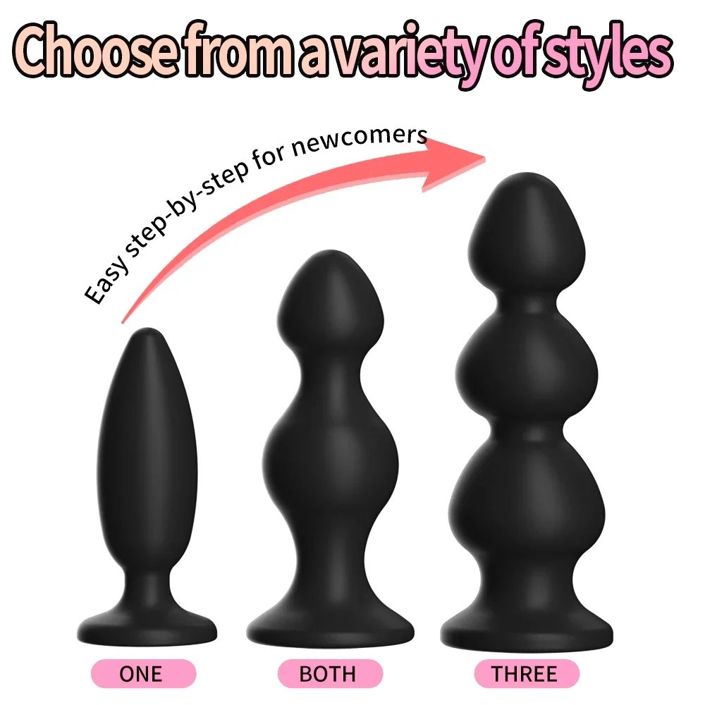Diamond Bottom 3 Ball Anal Beads Sex Anal Plug Crystal Base Butt Plug Analplug But Plug Anal Trainer Toys Sex Toys For Woman 18+