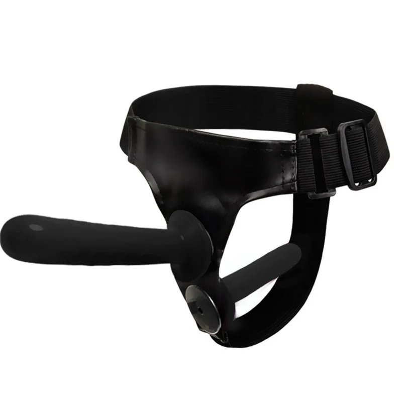 Double Penis Dildo Double Ended Strapon Ultra Elastic Harness Belt Strap On Dildo Adult Sex Toys for Woman Couples Sex Products
