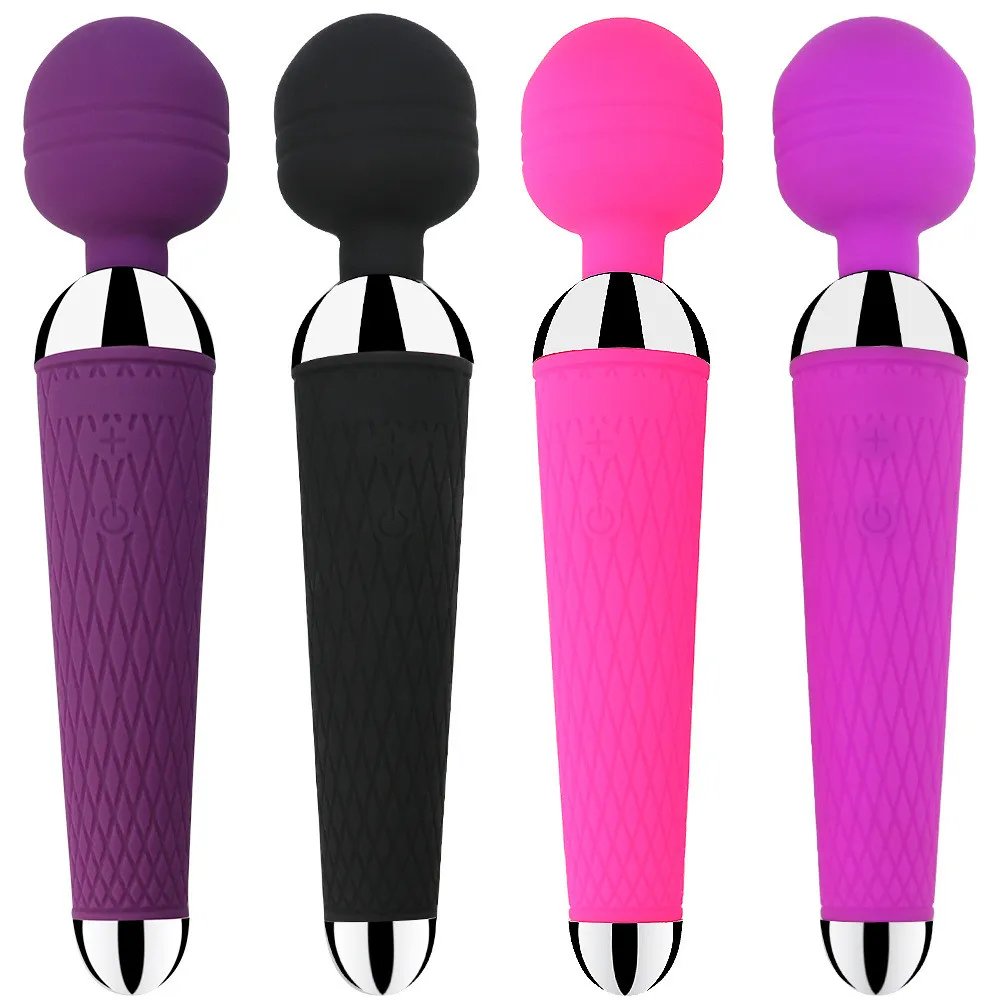 20 Speeds Powerful Vibrator AV Rod Magic-Wand Clitoris Stimulator Sex Toys for Women G Spot Massager Adult Female Erotic Product