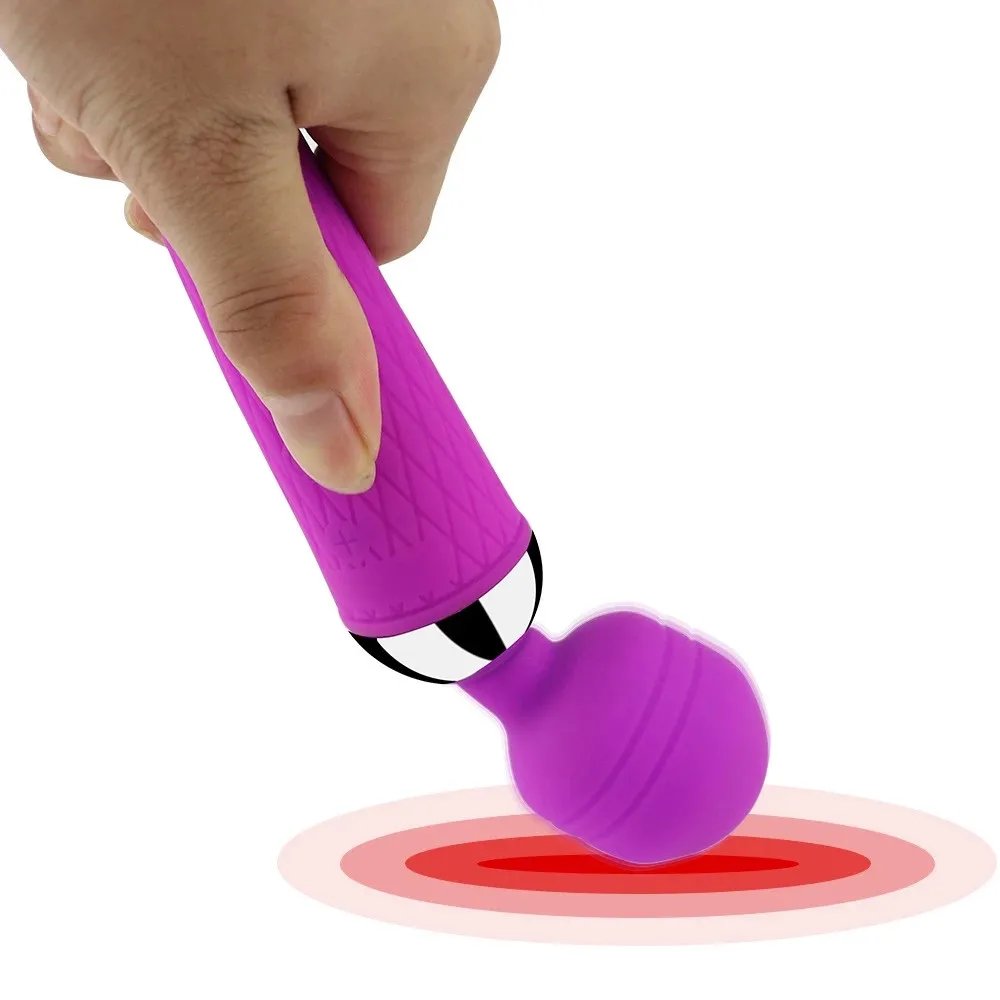 20 Speeds Powerful Vibrator AV Rod Magic-Wand Clitoris Stimulator Sex Toys for Women G Spot Massager Adult Female Erotic Product