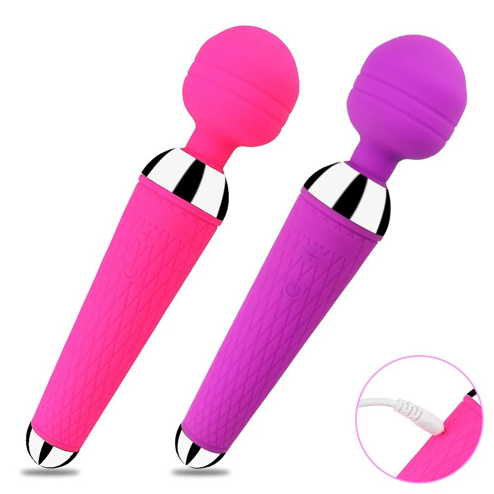 20 Speeds Powerful Vibrator AV Rod Magic-Wand Clitoris Stimulator Sex Toys for Women G Spot Massager Adult Female Erotic Product
