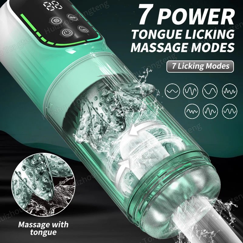 APP AI LCD Male Masturbator Penis Pump Pocket Pussy 7 Thrusting Rotation Sucking Licking Vibrator Adult Sex Toys for Men Vacuum APP AI LCD Male Masturbator Penis Pump Pocket Pussy 7 Thrusting Rotation Sucking Licking Vibrator Adult Sex Toys for Men Vacuum