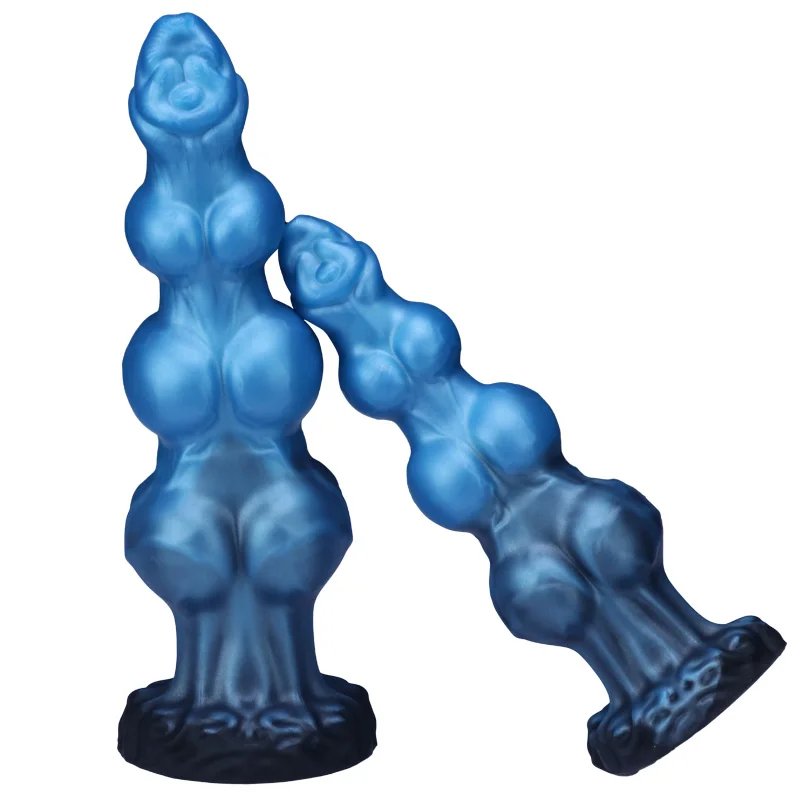 Fake Dildo alien mixed color anal plug masturbator with three sizes to choose from prostate massager G-spot stimulation Sex toys Fake Dildo alien mixed color anal plug masturbator with three sizes to choose from prostate massager G-spot stimulation Sex toys