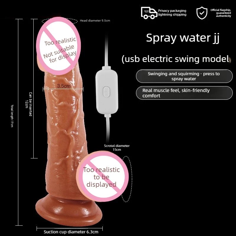 Squirting Powerful Vibrator Realistic Dildo Wearable Pants Anal Toy Stimulation Female Masturbation Adult Sex Toys For Women Men