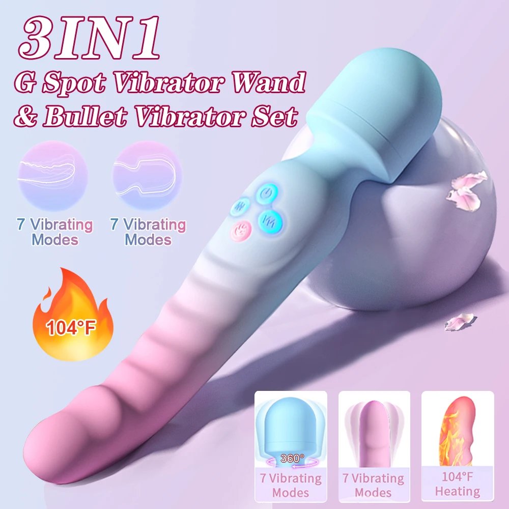 Powerful AV Vibrator for Women G Spot Dildos Magic Wand Clitoris Stimulator Female Vagina Massager Adults Sex Toys for Woman Powerful AV Vibrator for Women G Spot Dildos Magic Wand Clitoris Stimulator Female Vagina Massager Adults Sex Toys for Woman
