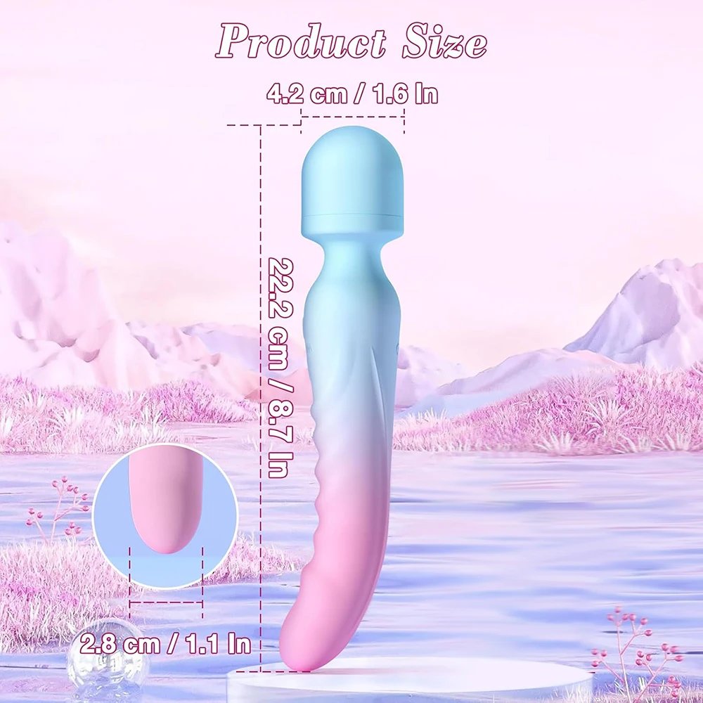 Powerful AV Vibrator for Women G Spot Dildos Magic Wand Clitoris Stimulator Female Vagina Massager Adults Sex Toys for Woman Powerful AV Vibrator for Women G Spot Dildos Magic Wand Clitoris Stimulator Female Vagina Massager Adults Sex Toys for Woman