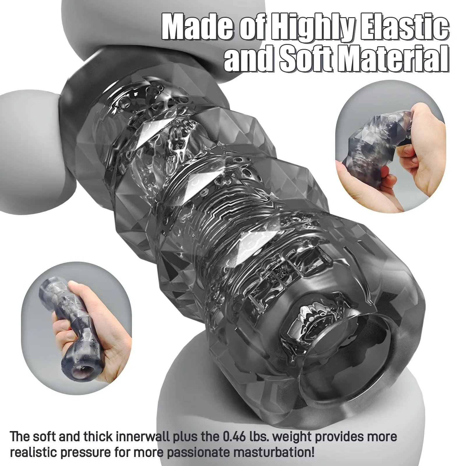 Cheap Soft Male Masturbator Cup Realistic Vagina Sex Toy for Men Adult Endurance Exercise Pocket Pussy Cup