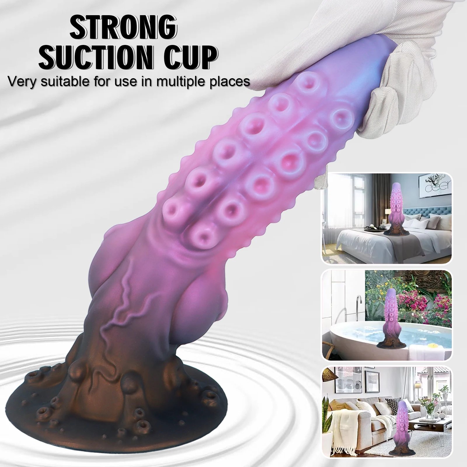 Huge Tentacle Anal Butt Plug Male Adult Sex Toys Soft Silicone Big Anal Plug Dilator Training Expansion Butt Plug For Women Men Huge Tentacle Anal Butt Plug Male Adult Sex Toys Soft Silicone Big Anal Plug Dilator Training Expansion Butt Plug For Women Men