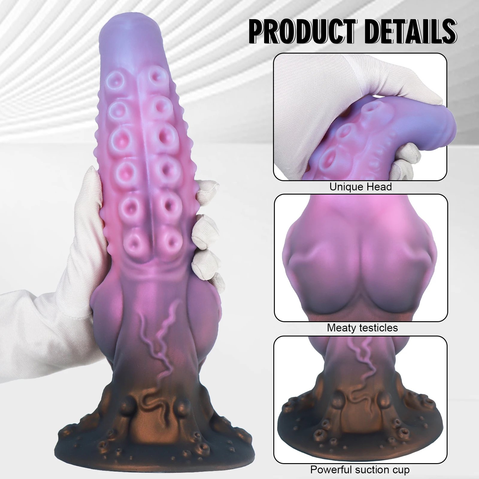 Huge Tentacle Anal Butt Plug Male Adult Sex Toys Soft Silicone Big Anal Plug Dilator Training Expansion Butt Plug For Women Men Huge Tentacle Anal Butt Plug Male Adult Sex Toys Soft Silicone Big Anal Plug Dilator Training Expansion Butt Plug For Women Men