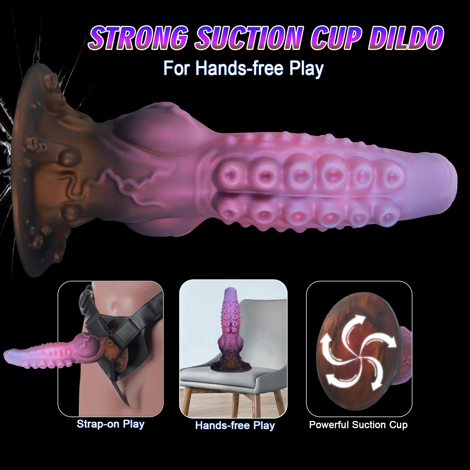 Huge Tentacle Anal Butt Plug Male Adult Sex Toys Soft Silicone Big Anal Plug Dilator Training Expansion Butt Plug For Women Men Huge Tentacle Anal Butt Plug Male Adult Sex Toys Soft Silicone Big Anal Plug Dilator Training Expansion Butt Plug For Women Men