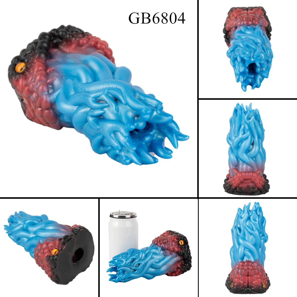 GEEBA Fantasy Male Masturbator Monster Penis Sleeve Sex Toys for Men Masturbation Male Stroker Animal Pocket Pussy Penis Onahole