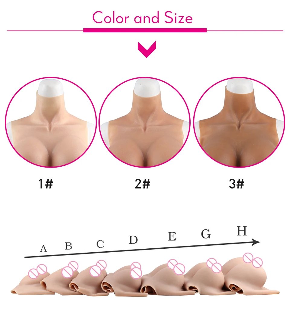 KnowU-Silicone Breast Shape A/B/C/D/E/G Cup Huge Fake Breast Cross Dressing Beginner Transgender Queen Breast Shaking KnowU-Silicone Breast Shape A/B/C/D/E/G Cup Huge Fake Breast Cross Dressing Beginner Transgender Queen Breast Shaking