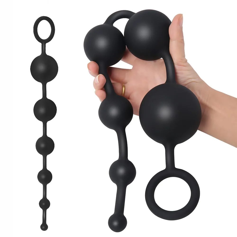 3/4/5/6 Huge Anal Beads Hard Silicone Anal Balls Sex Toys For Women Men Prostate Massage Big Butt Plug Anal Dilation Masturbator 3/4/5/6 Huge Anal Beads Hard Silicone Anal Balls Sex Toys For Women Men Prostate Massage Big Butt Plug Anal Dilation Masturbator