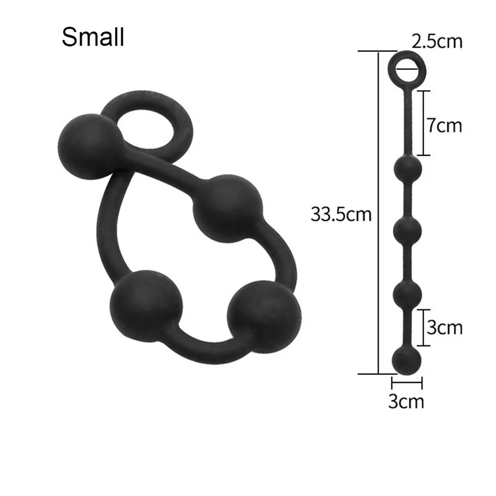 3/4/5/6 Huge Anal Beads Hard Silicone Anal Balls Sex Toys For Women Men Prostate Massage Big Butt Plug Anal Dilation Masturbator 3/4/5/6 Huge Anal Beads Hard Silicone Anal Balls Sex Toys For Women Men Prostate Massage Big Butt Plug Anal Dilation Masturbator