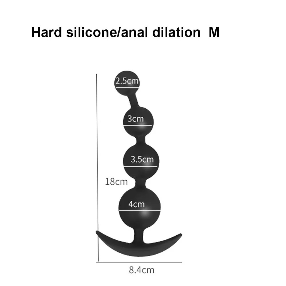 3/4/5/6 Huge Anal Beads Hard Silicone Anal Balls Sex Toys For Women Men Prostate Massage Big Butt Plug Anal Dilation Masturbator 3/4/5/6 Huge Anal Beads Hard Silicone Anal Balls Sex Toys For Women Men Prostate Massage Big Butt Plug Anal Dilation Masturbator