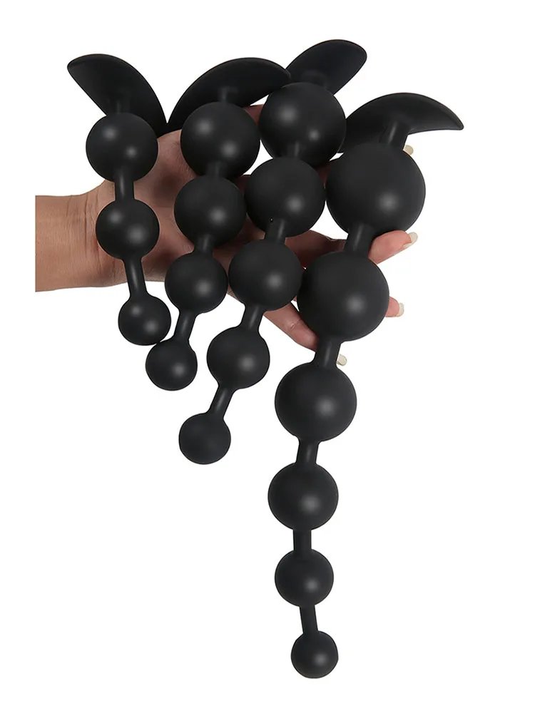 3/4/5/6 Huge Anal Beads Hard Silicone Anal Balls Sex Toys For Women Men Prostate Massage Big Butt Plug Anal Dilation Masturbator 3/4/5/6 Huge Anal Beads Hard Silicone Anal Balls Sex Toys For Women Men Prostate Massage Big Butt Plug Anal Dilation Masturbator