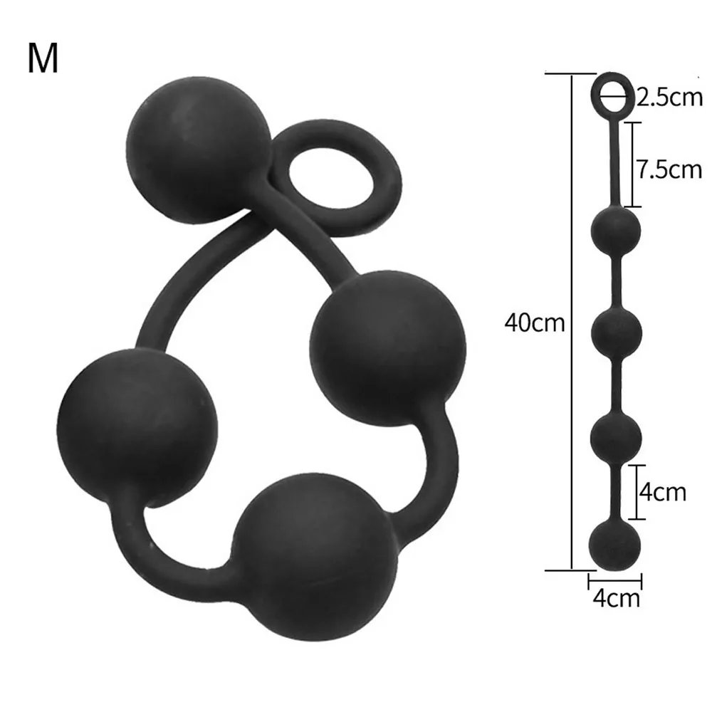 3/4/5/6 Huge Anal Beads Hard Silicone Anal Balls Sex Toys For Women Men Prostate Massage Big Butt Plug Anal Dilation Masturbator 3/4/5/6 Huge Anal Beads Hard Silicone Anal Balls Sex Toys For Women Men Prostate Massage Big Butt Plug Anal Dilation Masturbator