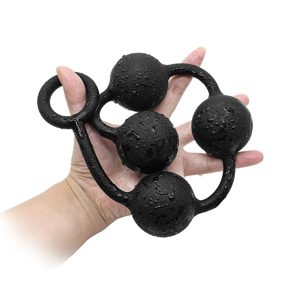 3/4/5/6 Huge Anal Beads Hard Silicone Anal Balls Sex Toys For Women Men Prostate Massage Big Butt Plug Anal Dilation Masturbator 3/4/5/6 Huge Anal Beads Hard Silicone Anal Balls Sex Toys For Women Men Prostate Massage Big Butt Plug Anal Dilation Masturbator