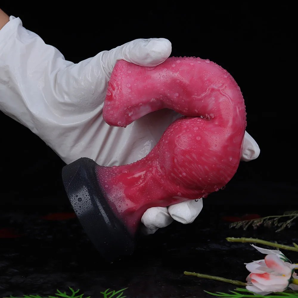 Dildo False anal plug animal dog suspension penis masturbation prostate G-spot stimulation massager anal plug sex toy 18+