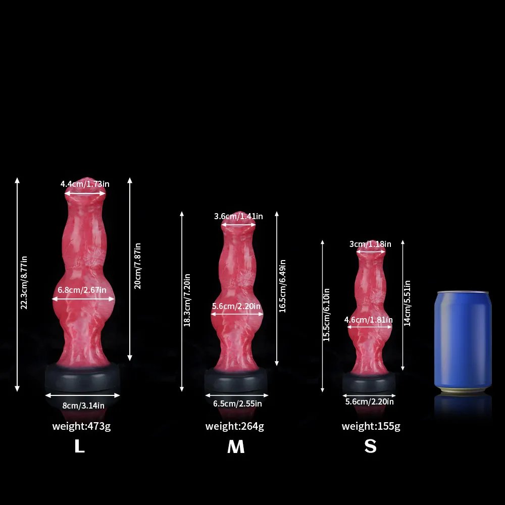 Dildo False anal plug animal dog suspension penis masturbation prostate G-spot stimulation massager anal plug sex toy 18+