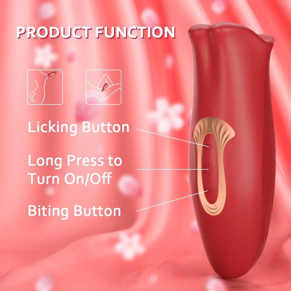 Tongue Licking Vibrator Sex Toys For Women G Spot Vibrator Dildo Nipple Clit Vibrations Stimulator Female Masturbation Tools Tongue Licking Vibrator Sex Toys For Women G Spot Vibrator Dildo Nipple Clit Vibrations Stimulator Female Masturbation Tools