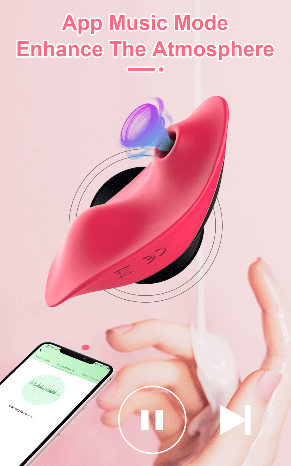 APP Control Sucking Clitoris Stimulator Women Panties Vibrator Clit Sucker Female Masturbator Interaction Sex Toy for Couples APP Control Sucking Clitoris Stimulator Women Panties Vibrator Clit Sucker Female Masturbator Interaction Sex Toy for Couples
