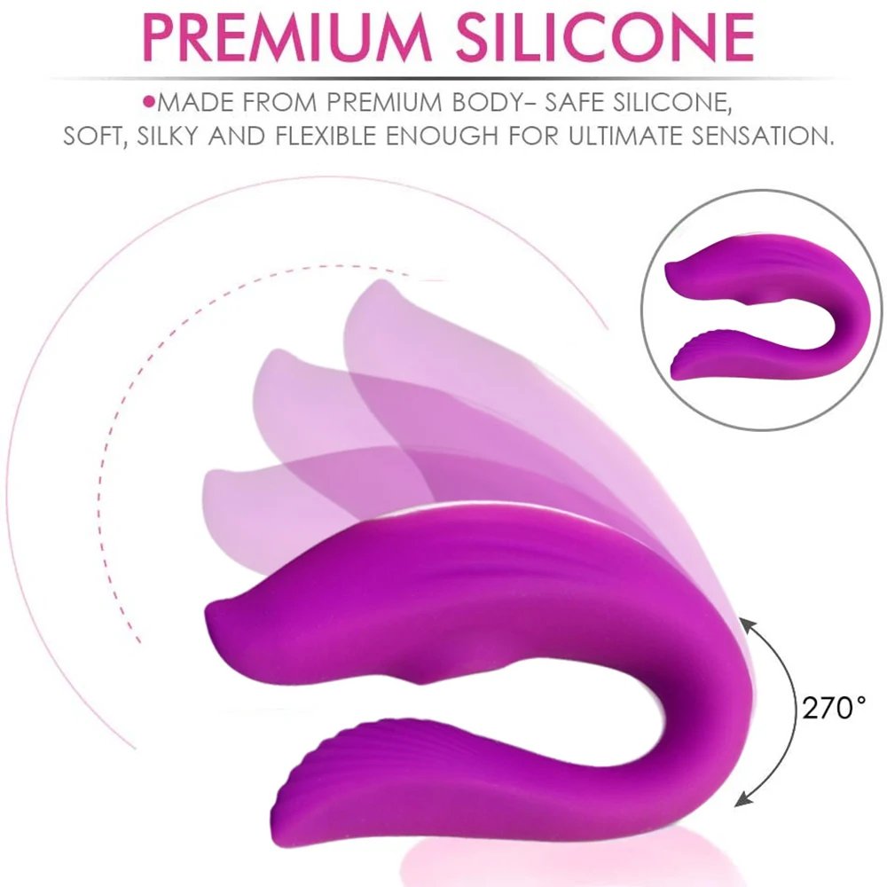 Powerful Sucking Wireless Remote Vibrator Wearable U Shaped Dildo Massager Dual Clit Stimulation Couple Adult Sex Toys for Women Powerful Sucking Wireless Remote Vibrator Wearable U Shaped Dildo Massager Dual Clit Stimulation Couple Adult Sex Toys for Women