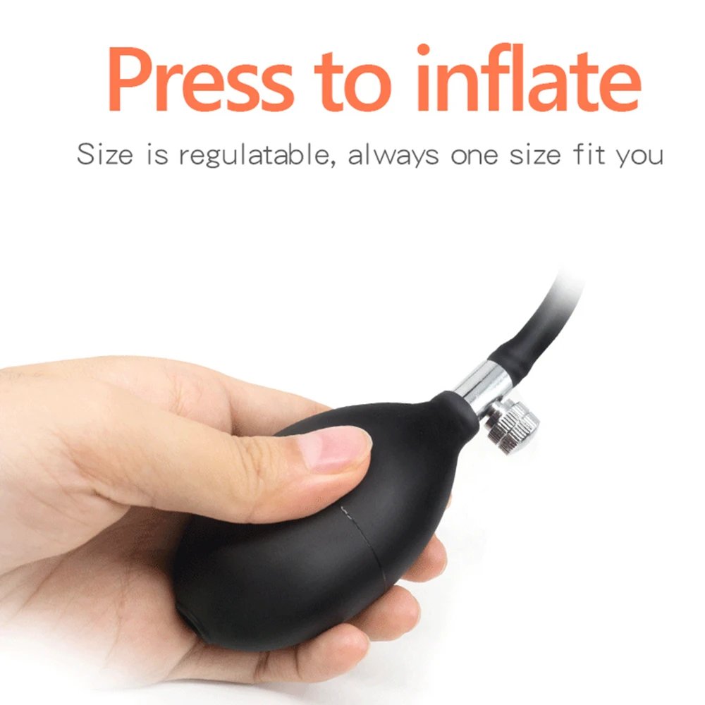 Inflatable Anal Plug Anal Dilator Huge Butt Plug Stimulate Sex Toy For Women/Men Masturbators Prostate Massager Big Anal Toys
