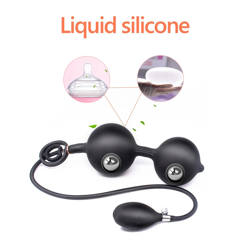 Inflatable Anal Plug Anal Dilator Huge Butt Plug Stimulate Sex Toy For Women/Men Masturbators Prostate Massager Big Anal Toys