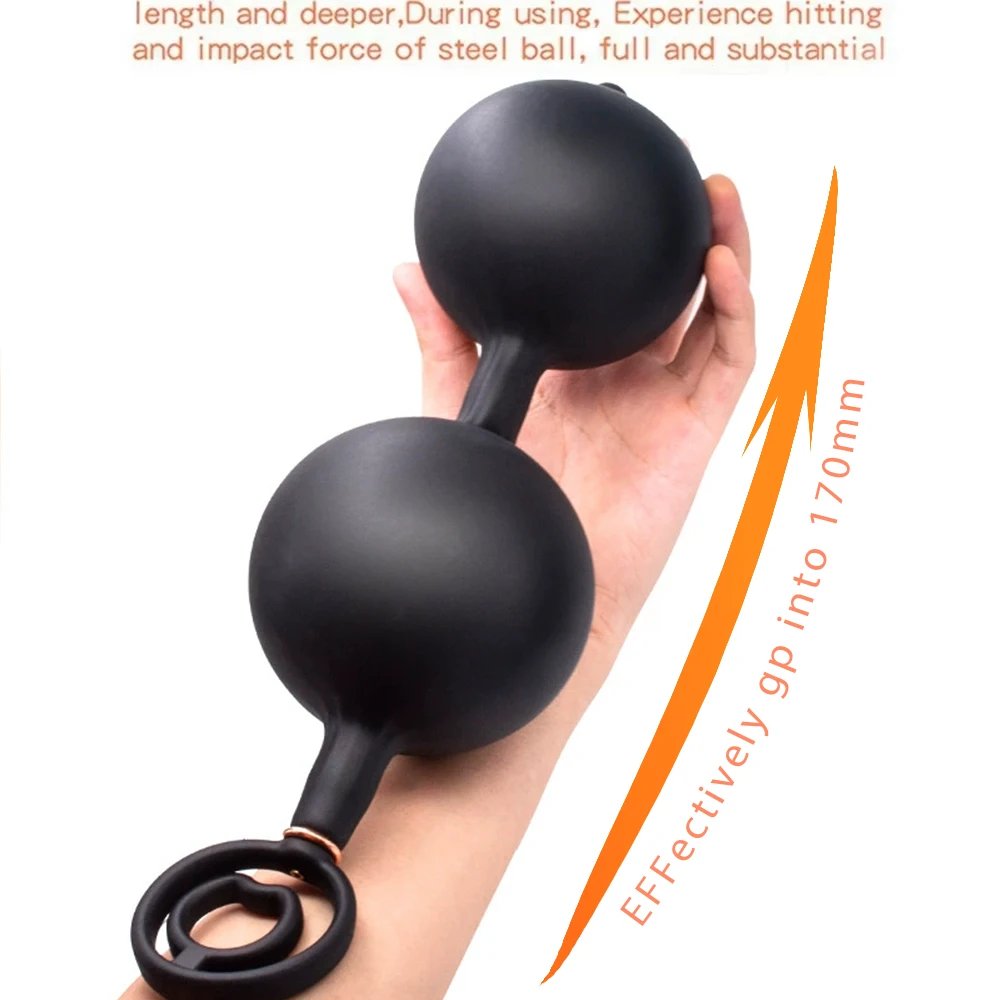 Inflatable Anal Plug Anal Dilator Huge Butt Plug Stimulate Sex Toy For Women/Men Masturbators Prostate Massager Big Anal Toys