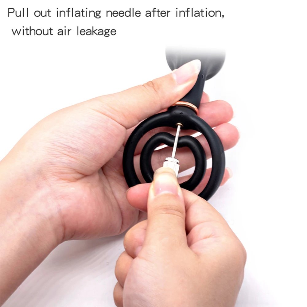 Inflatable Anal Plug Anal Dilator Huge Butt Plug Stimulate Sex Toy For Women/Men Masturbators Prostate Massager Big Anal Toys